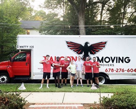 team at Falcon Moving Atlanta