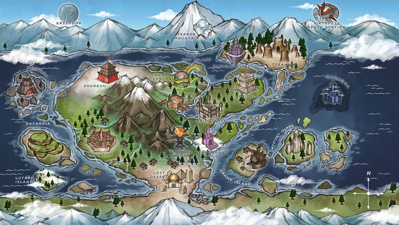 Neopets Map 20220506