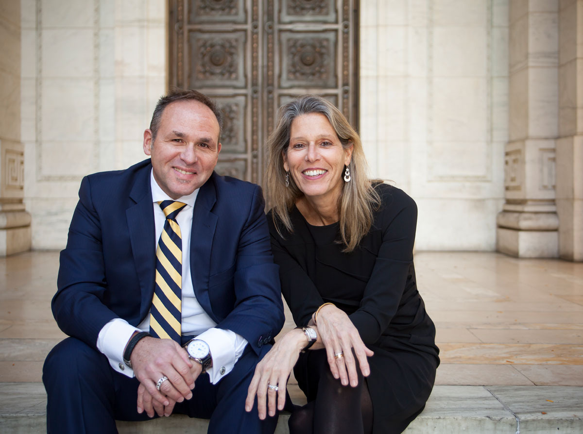 Glenn and Robin Herman In Manhattan NYC