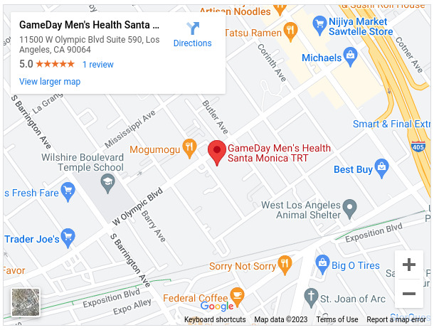 GameDay Men's Health Santa Monica TRT