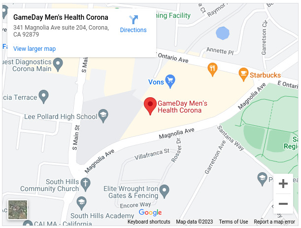 GameDay Men's Health Corona