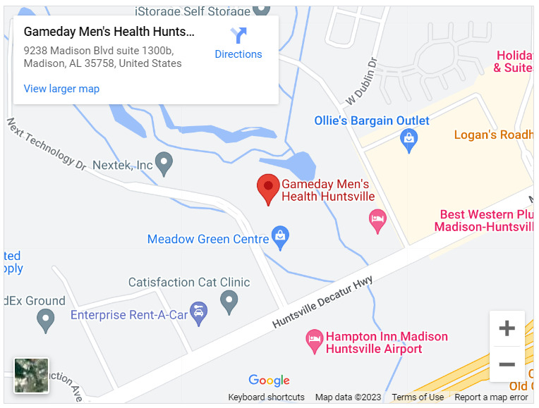 Gameday Men's Health Huntsville