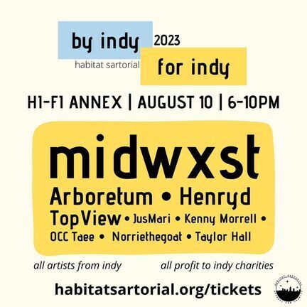 Habitat Sartorial Show Flyer