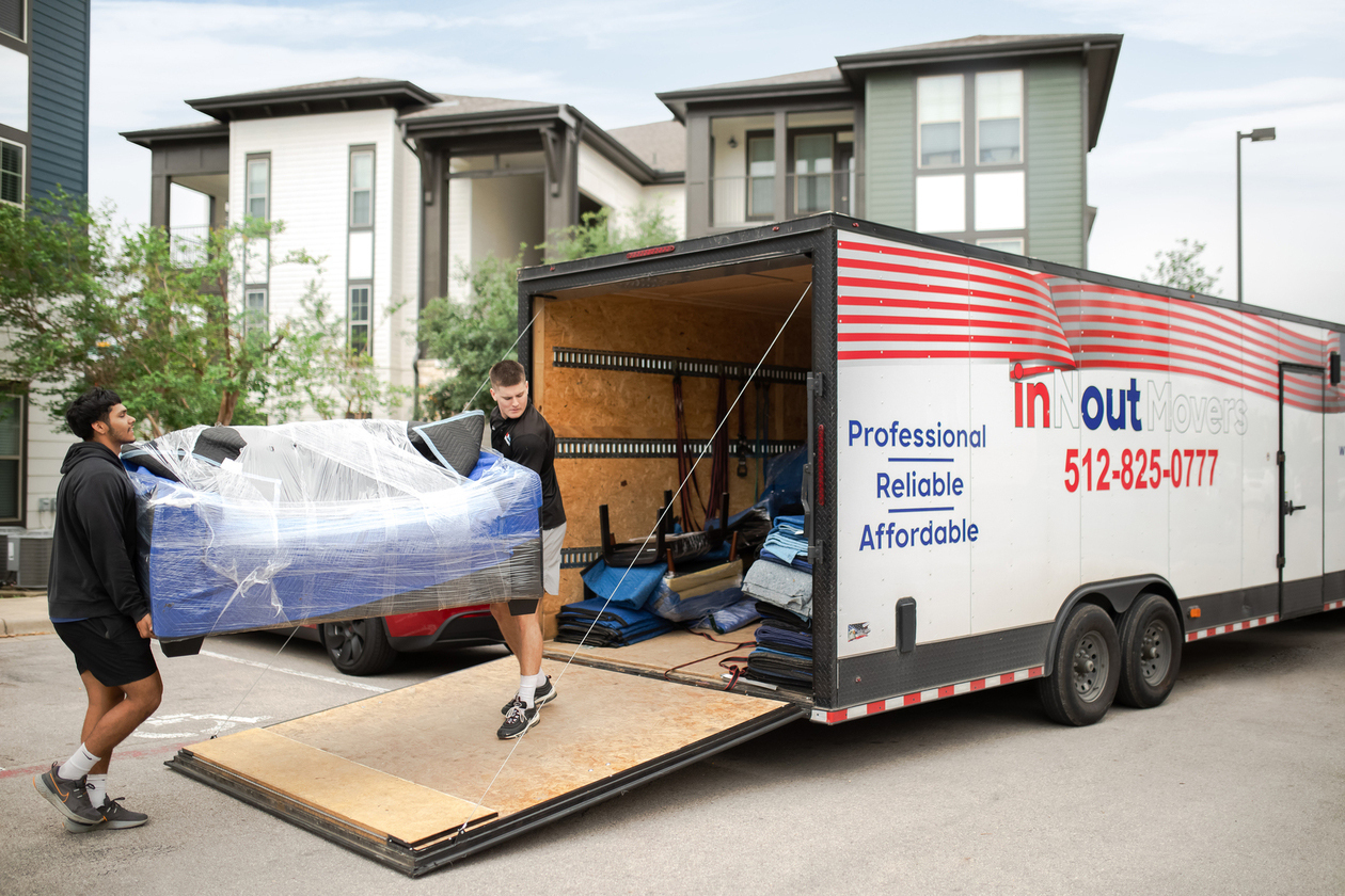 inNout Movers, a locally owned and operated moving company in Round Rock, TX, provides professional moving services and handles all kinds of moves throughout Texas.