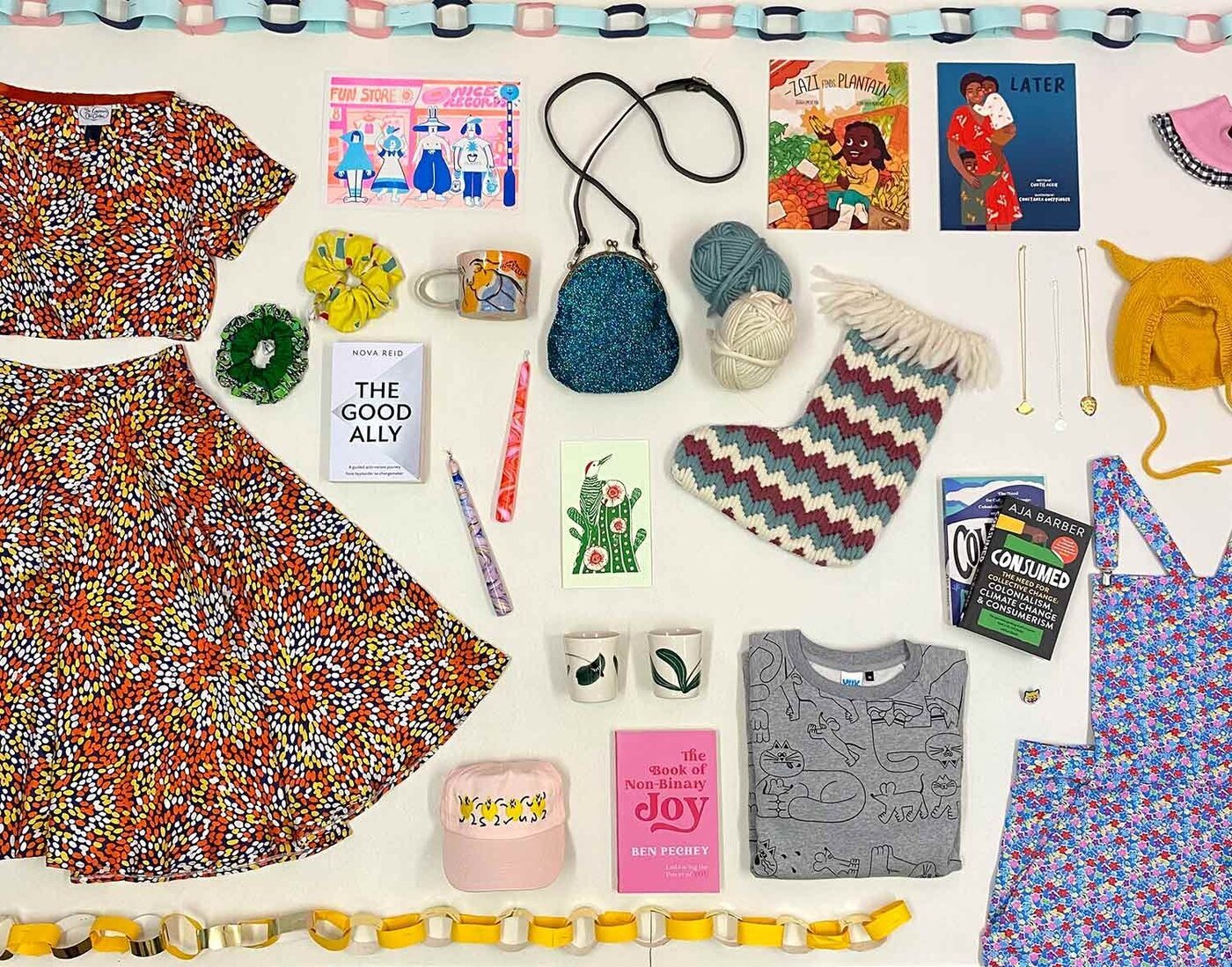 The Emperor’s Old Clothes is an affordable sustainable clothing brand that designs and manufactures ethical clothing in the UK.
