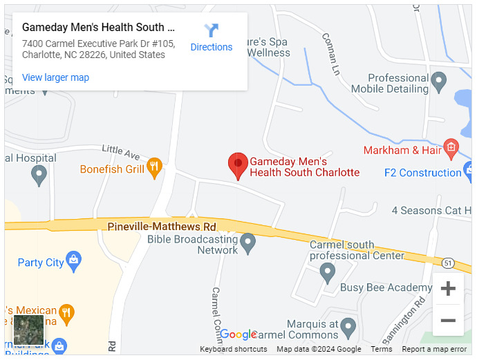 Gameday Men's Health South Charlotte