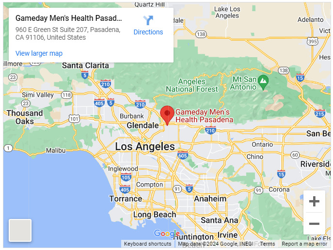 Gameday Men's Health Pasadena