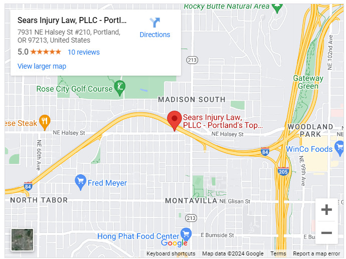 Sears Injury Law, PLLC - Portland's Top Car Accident Lawyers