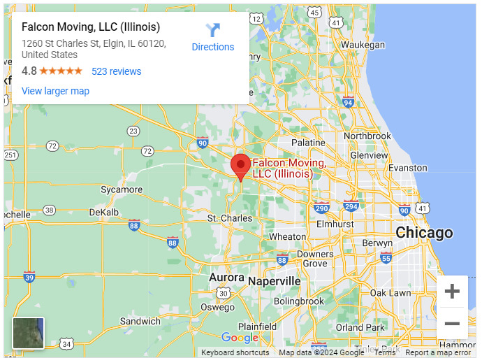 Falcon Moving, LLC Offers Affordable Moving Services in Elgin, Illinois