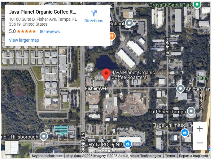 Java Planet Organic Coffee Roasters