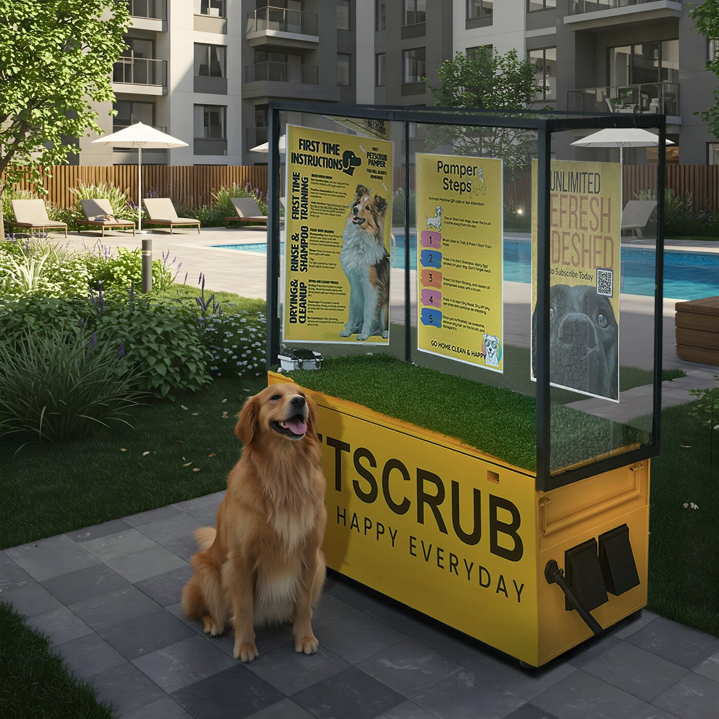 PetScrub is committed to revolutionizing pet care with innovative, accessible, and affordable solutions that simplify the lives of pet owners.