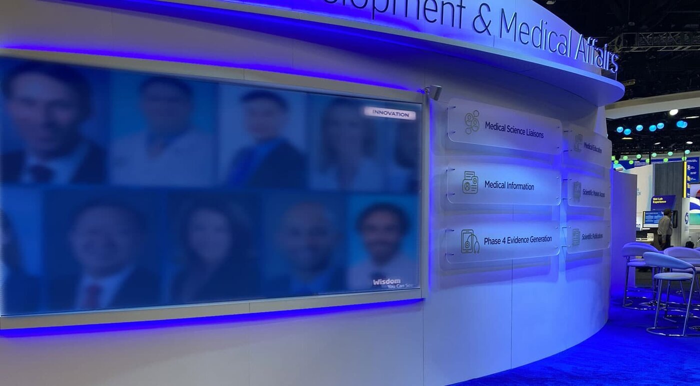 Medical Affairs booth