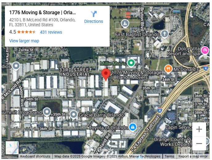 1776 Moving & Storage | Orlando Movers