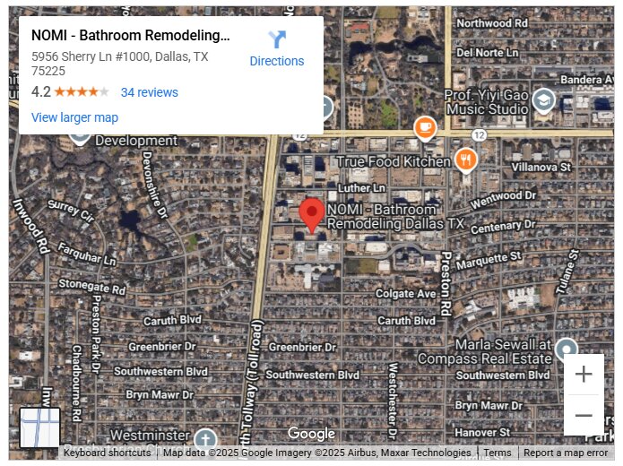 NOMI - Bathroom Remodeling Dallas TX