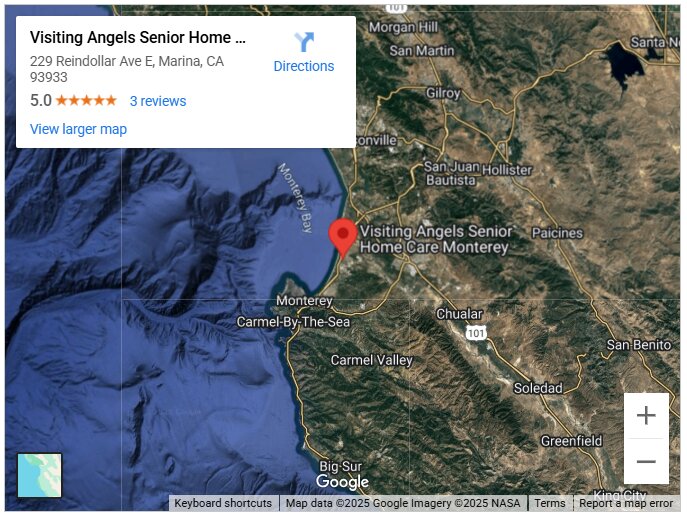 Visiting Angels Senior Home Care Monterey