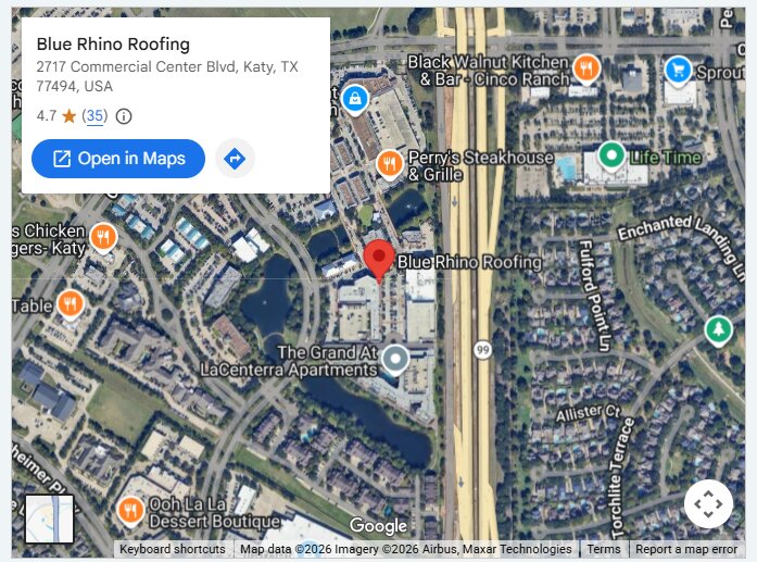 Blue Rhino Roofing Urges Katy Homeowners to Book Pre-Storm Roof ...